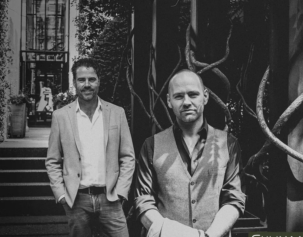 Twan en Davy Swanenberg, mede-eigenaren en ontwerpers van Culimaat